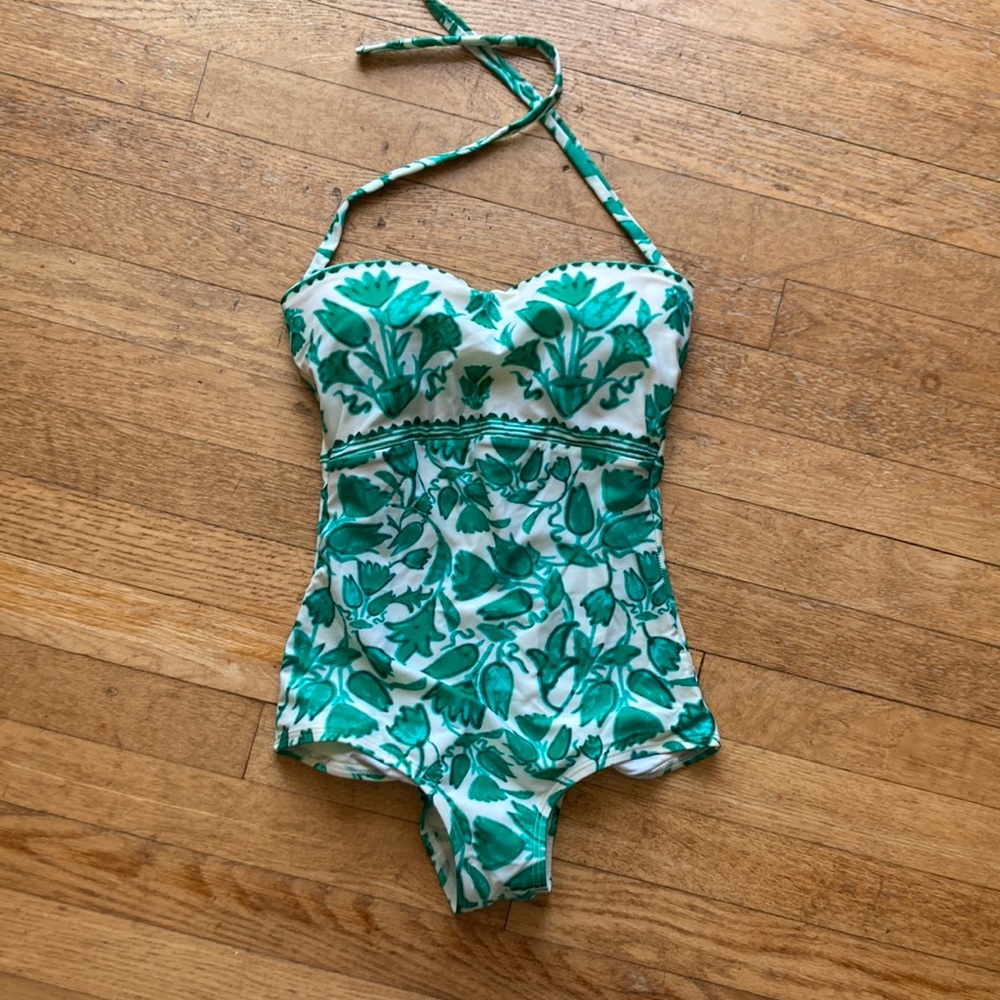 Oscar de la Renta halter swimsuit